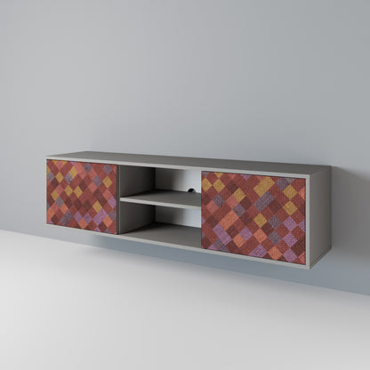 PAINTED SQUARES 2-türiges TV-Lowboard