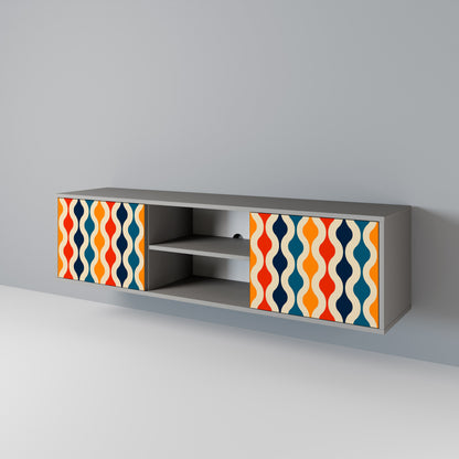 COLORFUL NOSTALGIA 2-türiges TV-Lowboard