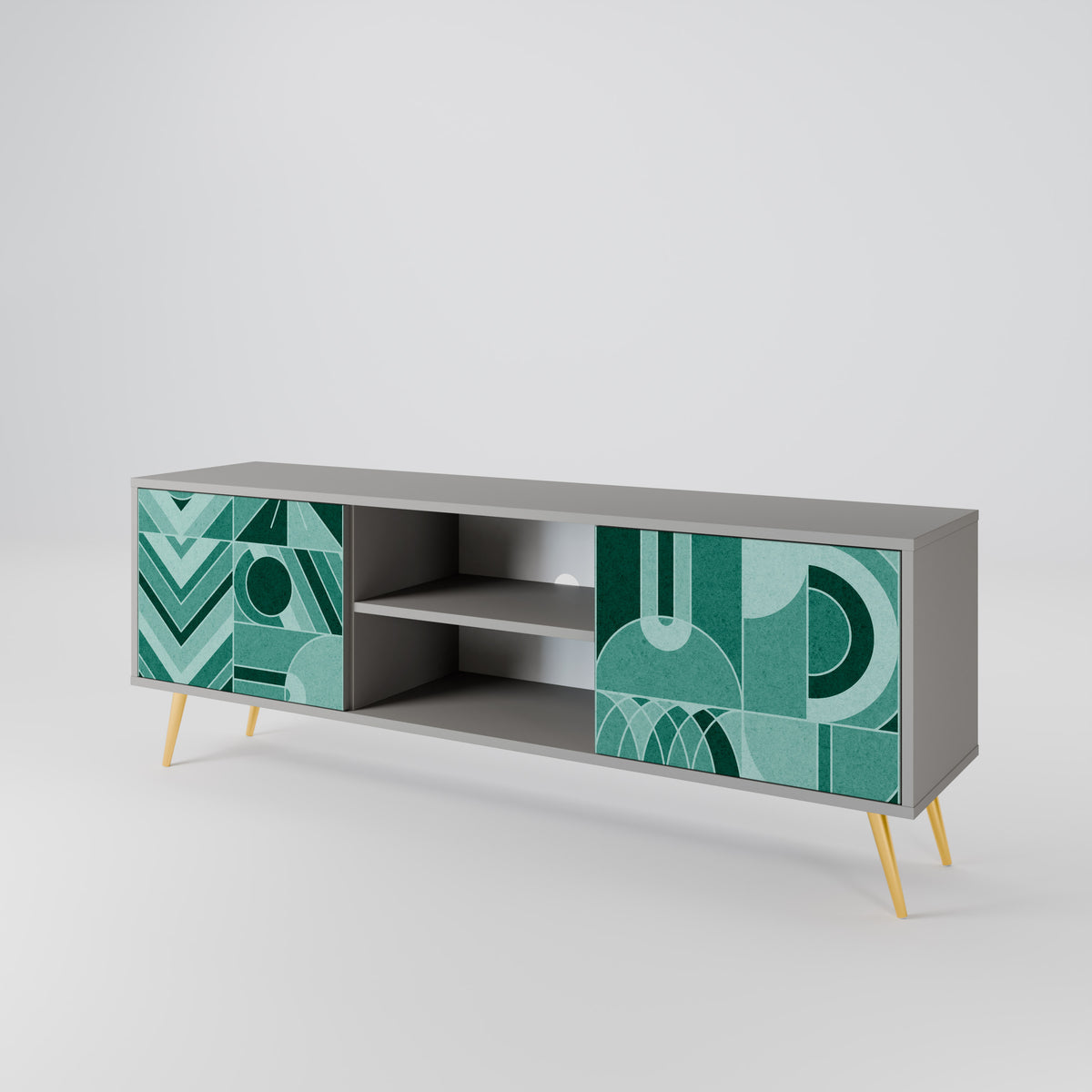 HARMONIC GRID 2-Door TV Cabinet