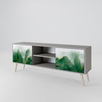 EXPENSIVE NATURE TV-Lowboard mit 2 Türen in Grau