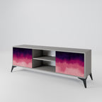 AURORA BOREALIS TV-Lowboard mit 2 Türen in Grau