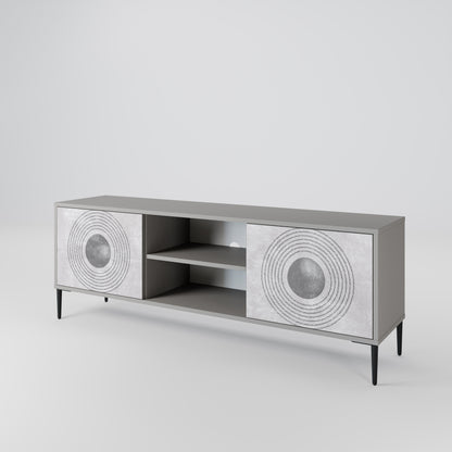 SOLID CIRCLES 2-türiges TV-Lowboard
