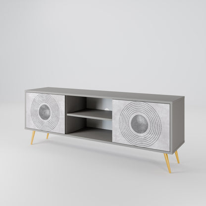 SOLID CIRCLES 2-türiges TV-Lowboard