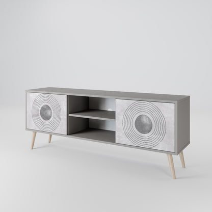 SOLID CIRCLES 2-türiges TV-Lowboard