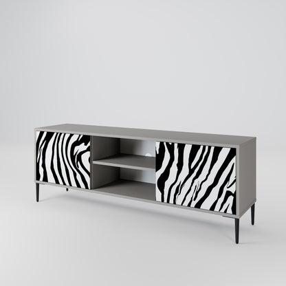 SPLENDID ZEBRA 2-türiges TV-Lowboard