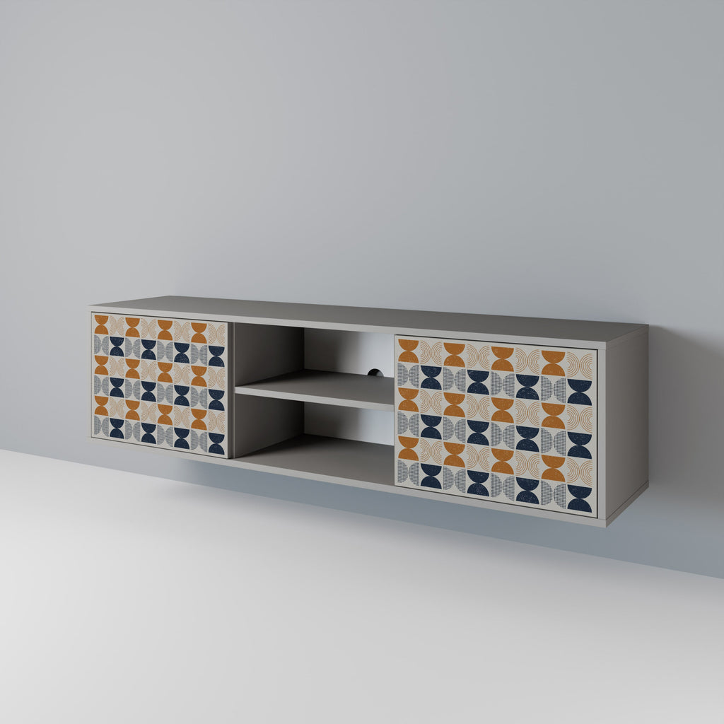 REFLECTION RANGE TV-Lowboard mit 2 Türen in Grau