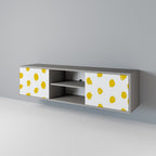 RADIANT REVERIE TV-Lowboard mit 2 Türen in Grau