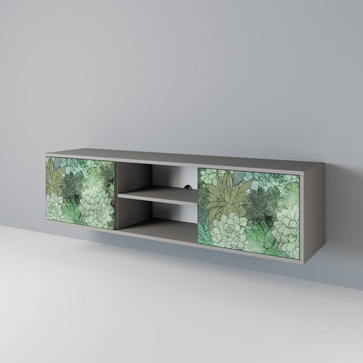 SUCCULENT CLUSTER 2-türiges TV-Lowboard