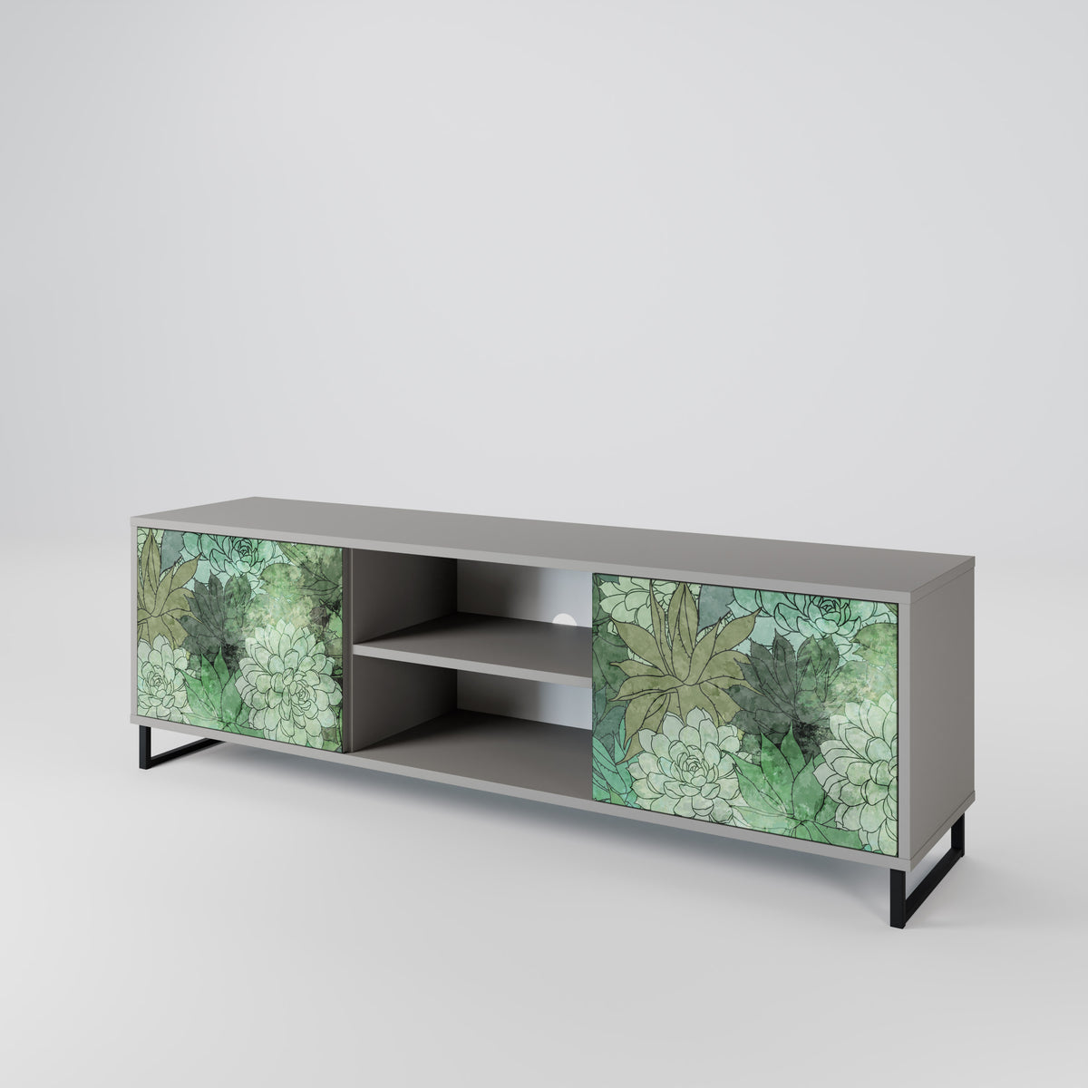 SUCCULENT CLUSTER 2-türiges TV-Lowboard