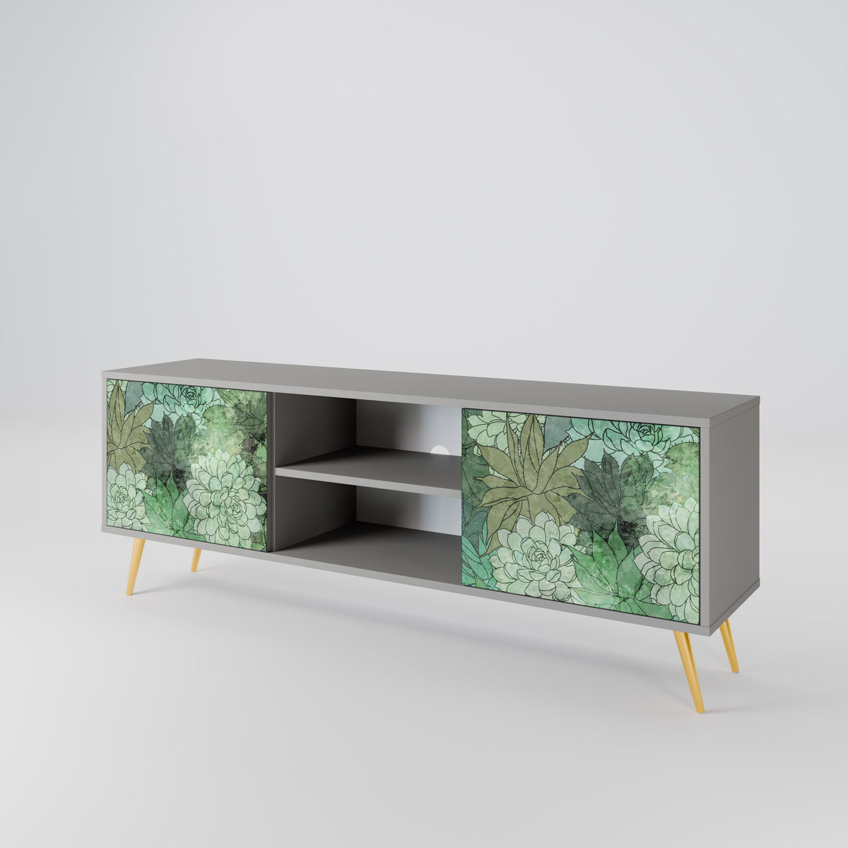 SUCCULENT CLUSTER 2-türiges TV-Lowboard