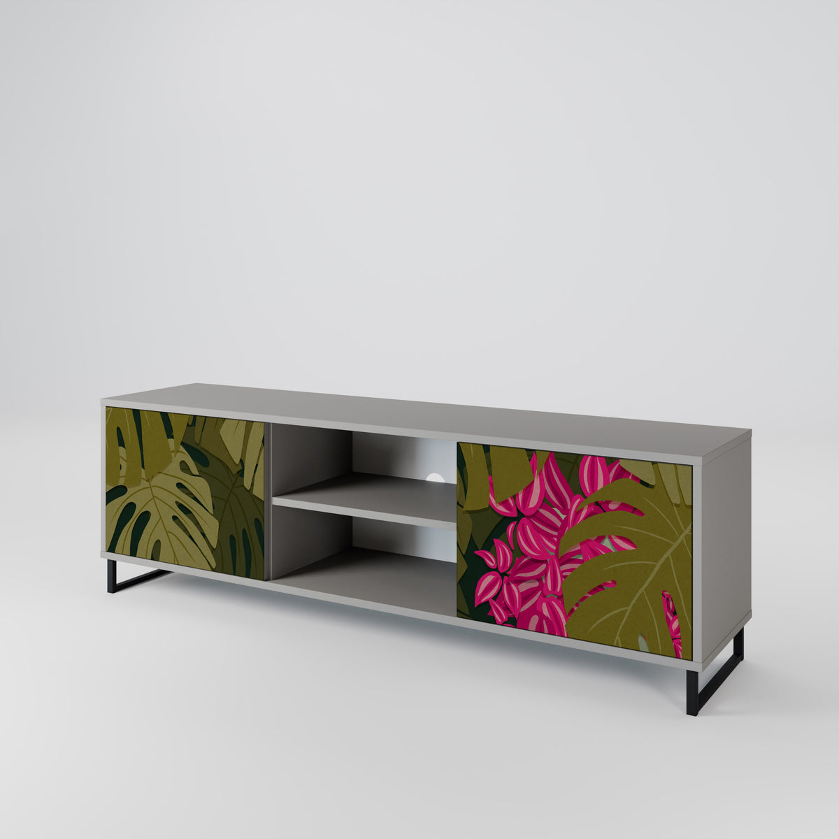 TROPICAL BEAUTY 2-türiges TV-Lowboard
