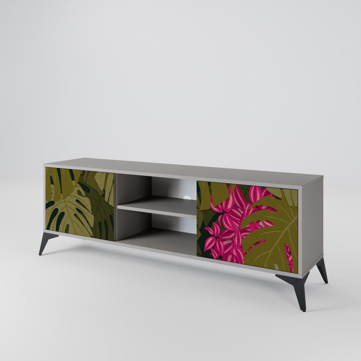 TROPICAL BEAUTY 2-türiges TV-Lowboard