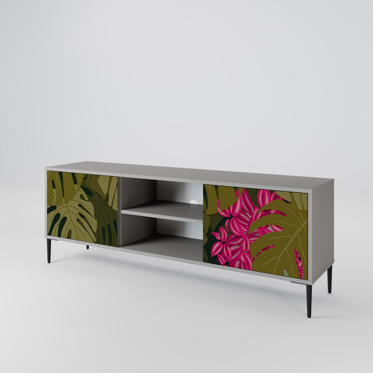 TROPICAL BEAUTY 2-türiges TV-Lowboard