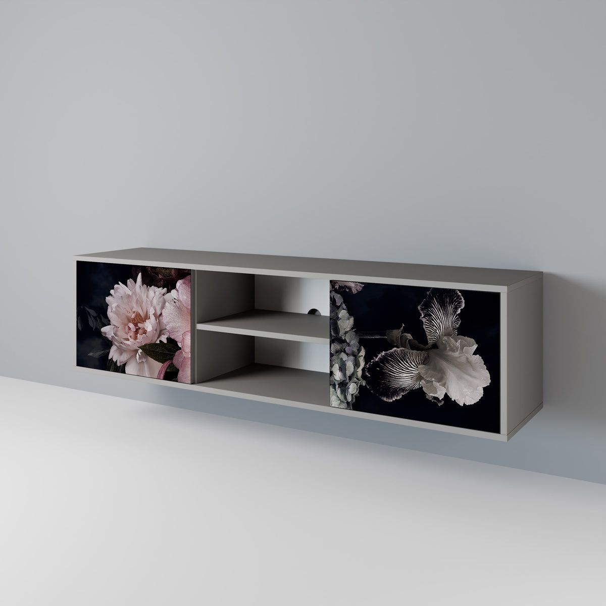 PURE BLOSSOM 2-türiges TV-Lowboard