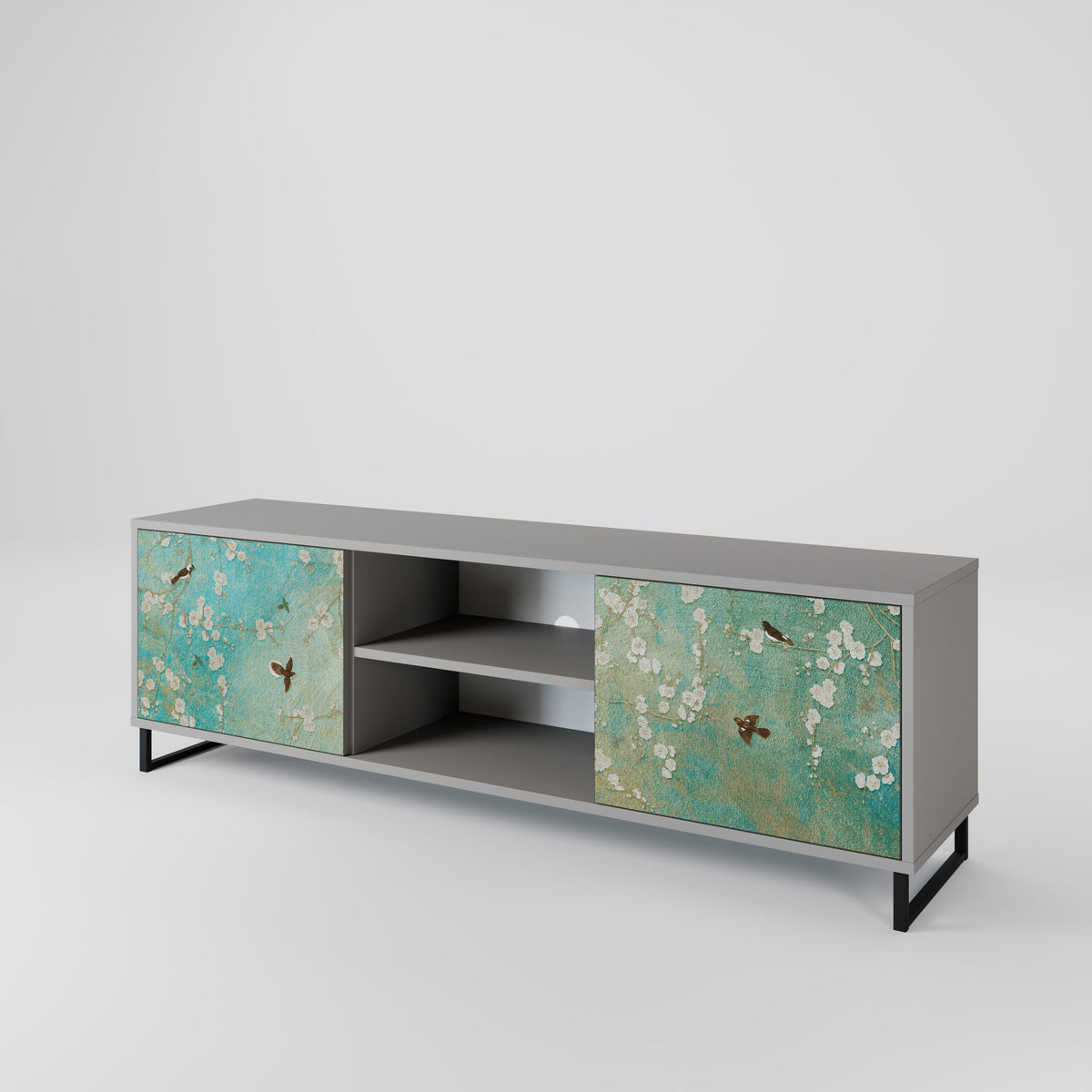BLOOMING CHARM 2-türiges TV-Lowboard