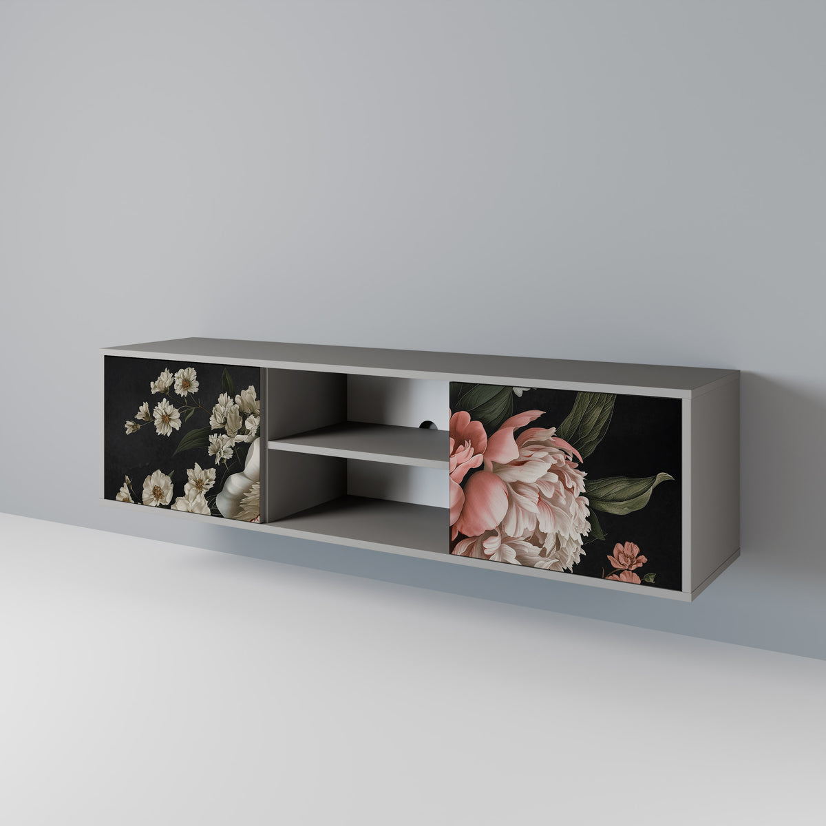 LUSH ELEGANCE 2-türiges TV-Lowboard