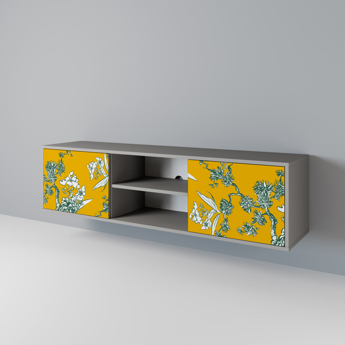 YELLOW CHINOISERIE 2-türiges TV-Lowboard