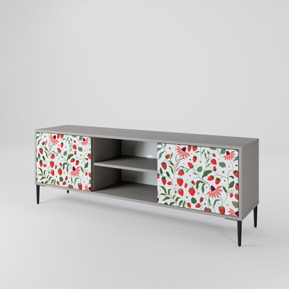 FLOWERS AND STRAWBERRIES 2-türiges TV-Lowboard