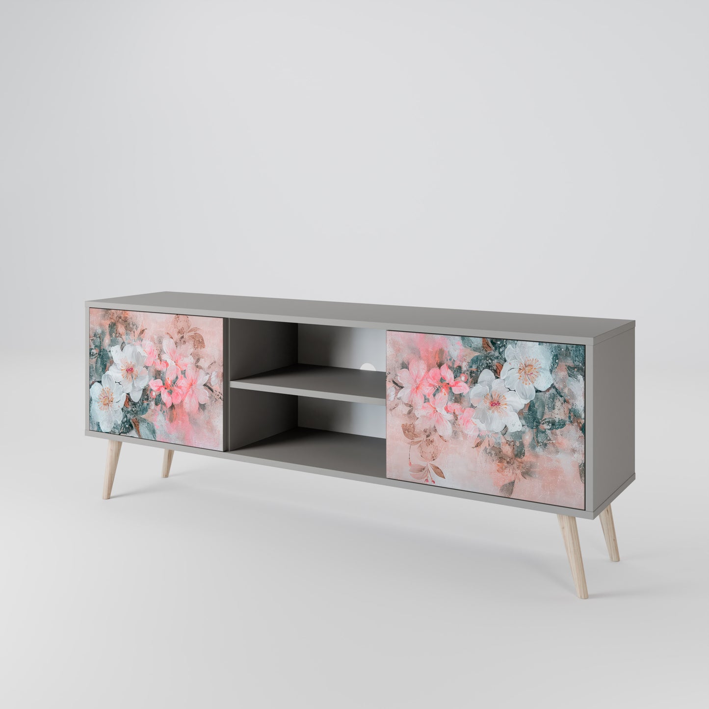 CHERRY BLOSSOM 2-türiges TV-Lowboard