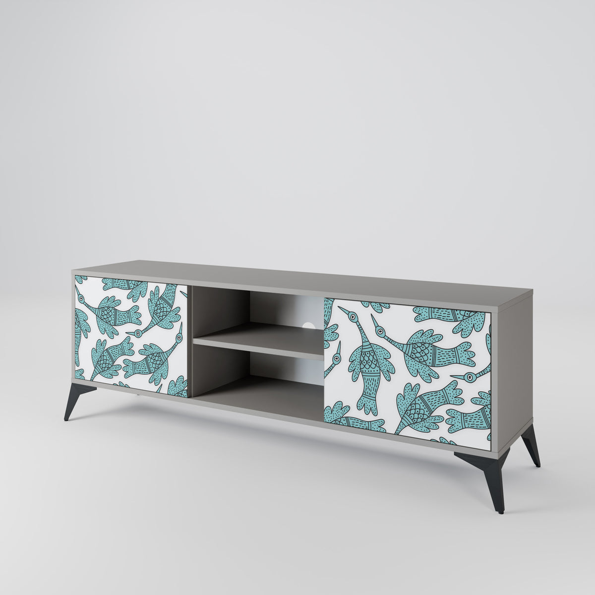 WATERSPOUT SONGIBIRD 2-Door TV Cabinet