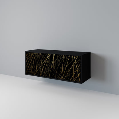 BRIGHT MESH Compact 2-Door TV Cabinet