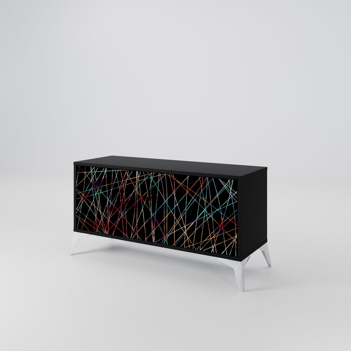 LUMINOUS SNARE Kompaktes 2-türiges TV-Lowboard