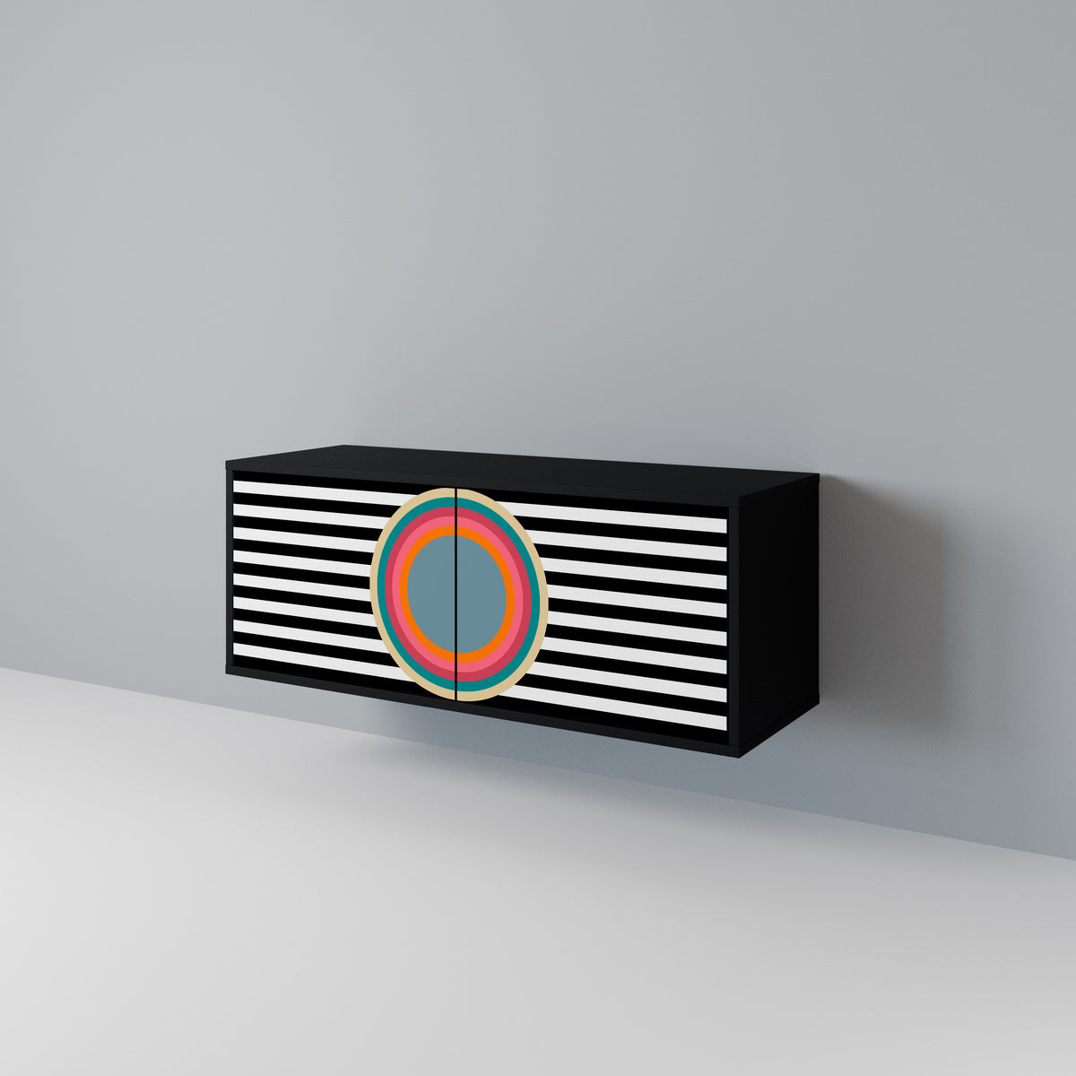 SPECTRA SHOWCASE Kompaktes 2-türiges TV-Lowboard