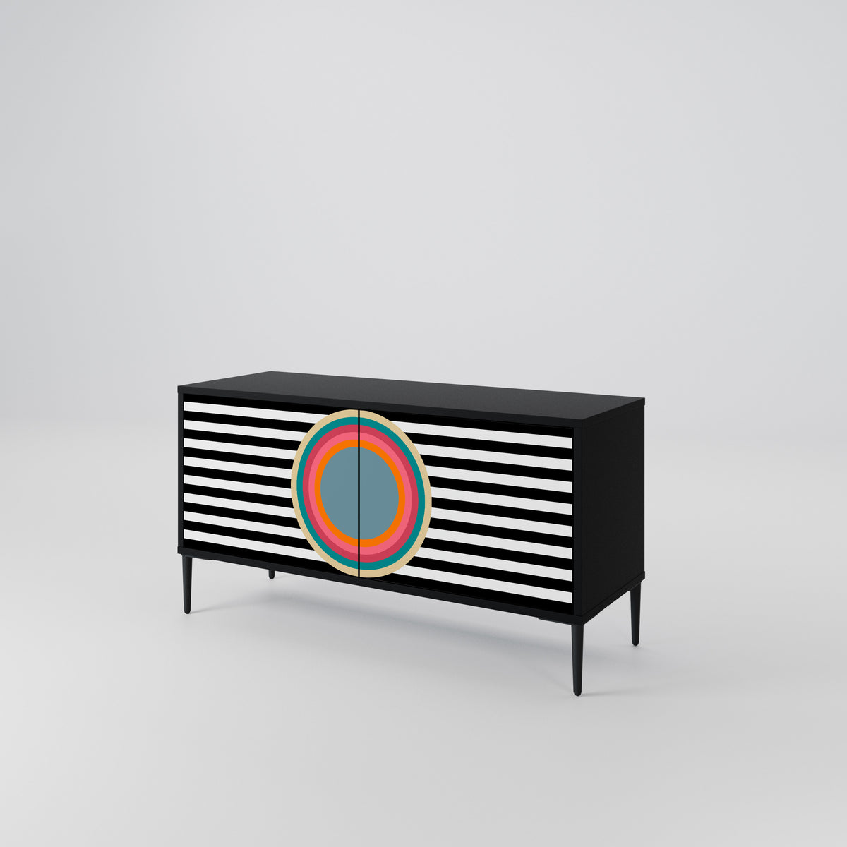 SPECTRA SHOWCASE Kompaktes 2-türiges TV-Lowboard