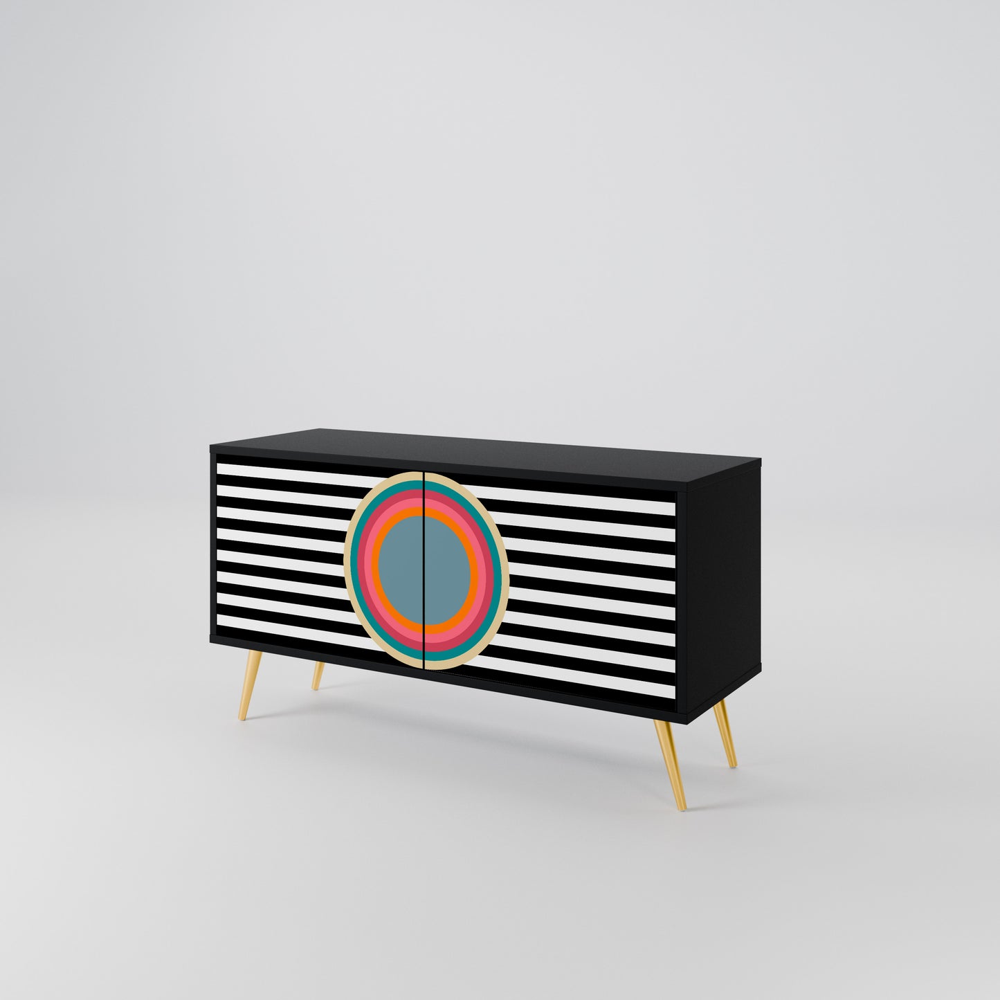 SPECTRA SHOWCASE Kompaktes 2-türiges TV-Lowboard