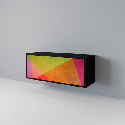 VIVID GEOMETRY Kompaktes 2-türiges TV-Lowboard