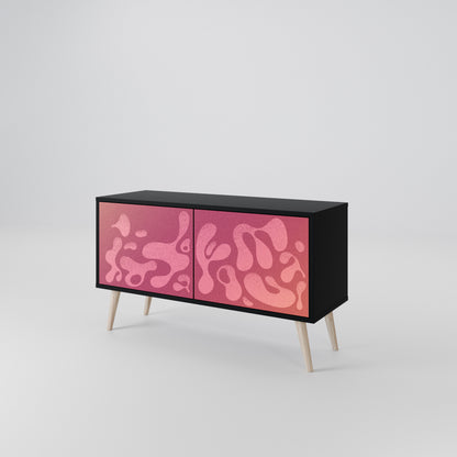 IRREGULAR PINK Kompaktes 2-türiges TV-Lowboard
