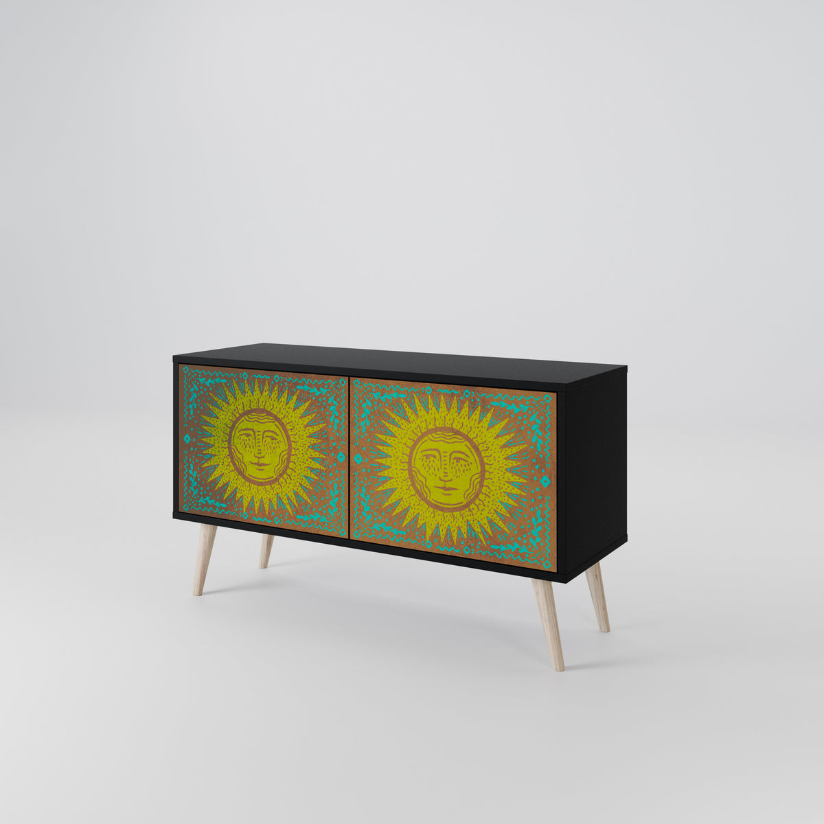 SUNSHINE EULOGY Kompaktes 2-türiges TV-Lowboard