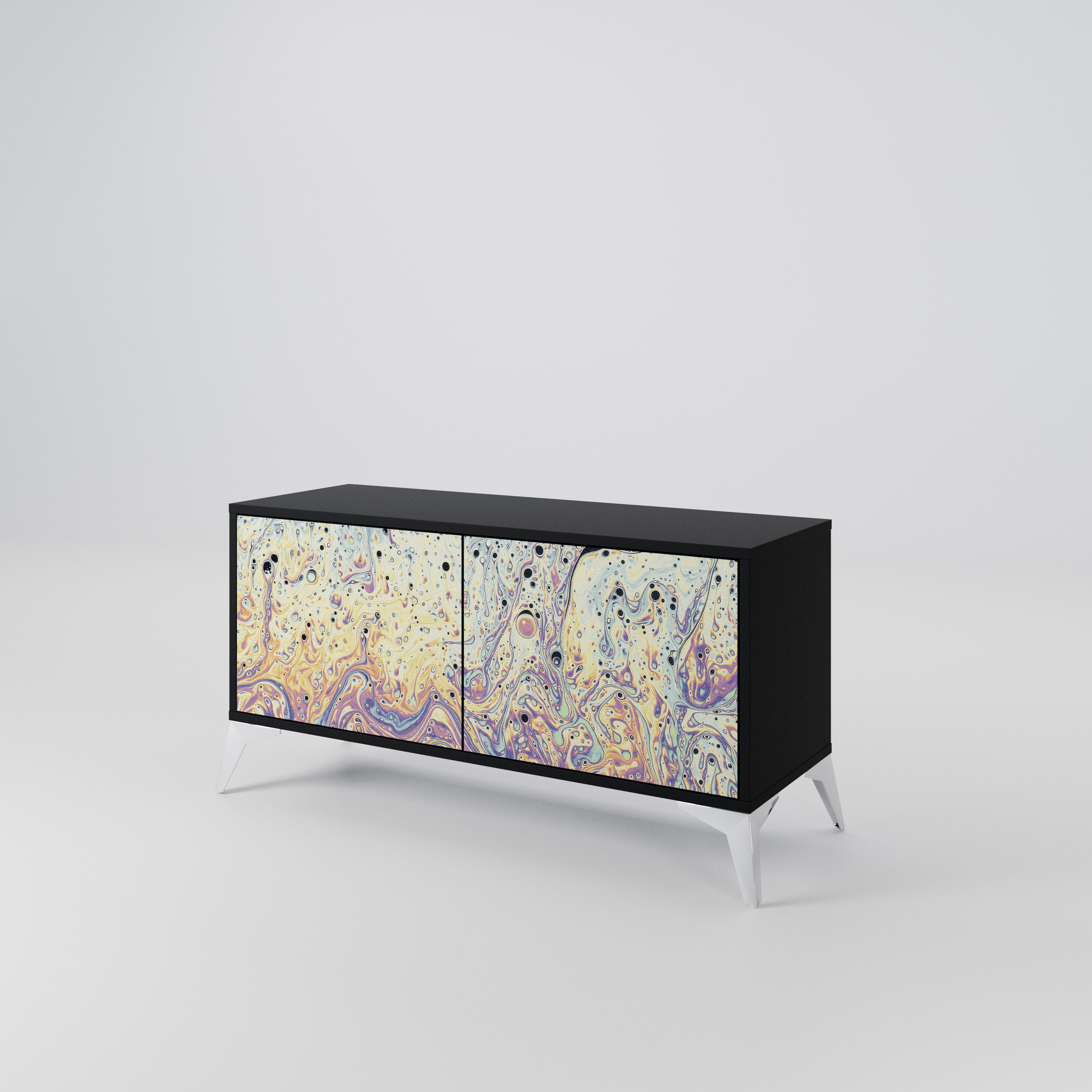 MOSAIC OF COLORS Compact 2-Door TV Cabinet