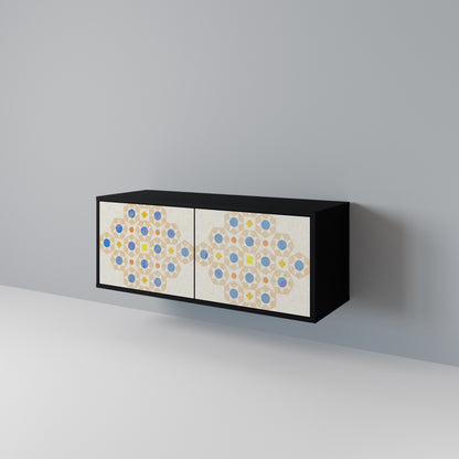 PATTERNED PRISM Kompaktes 2-türiges TV-Lowboard