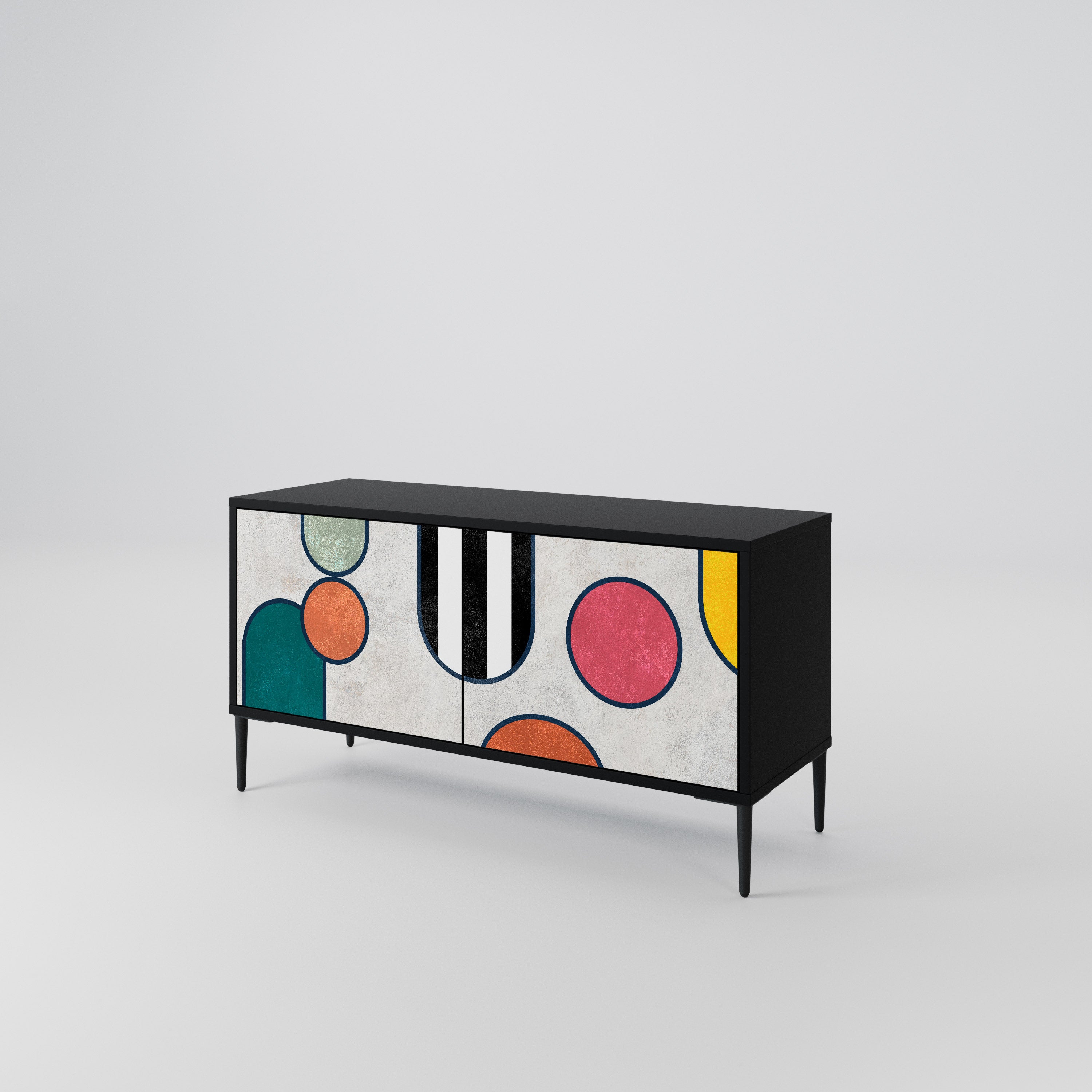 COOL STORY Compact 2-Door TV Cabinet