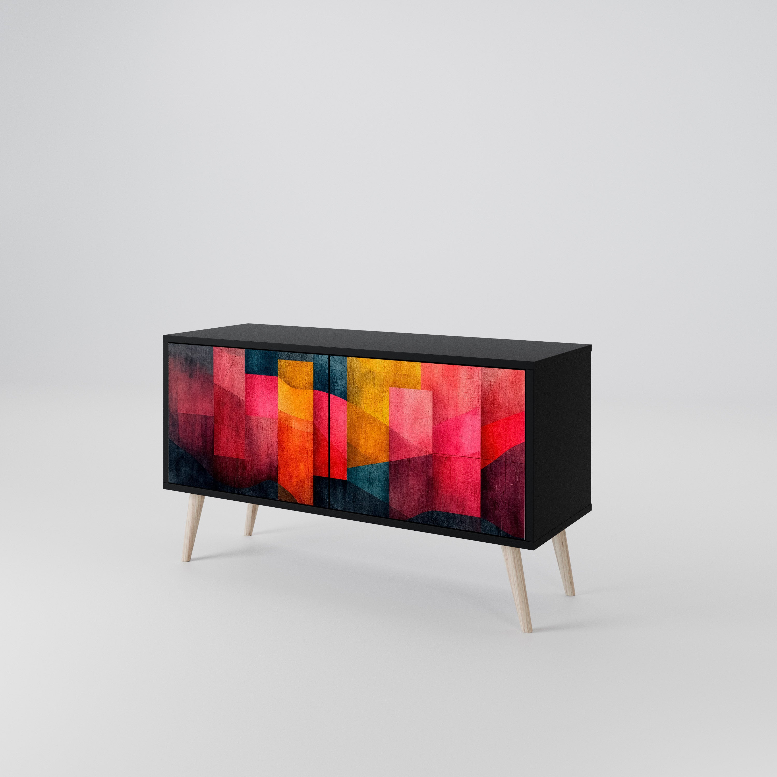 COLORFUL SOUNDS Compact 2-Door TV Cabinet