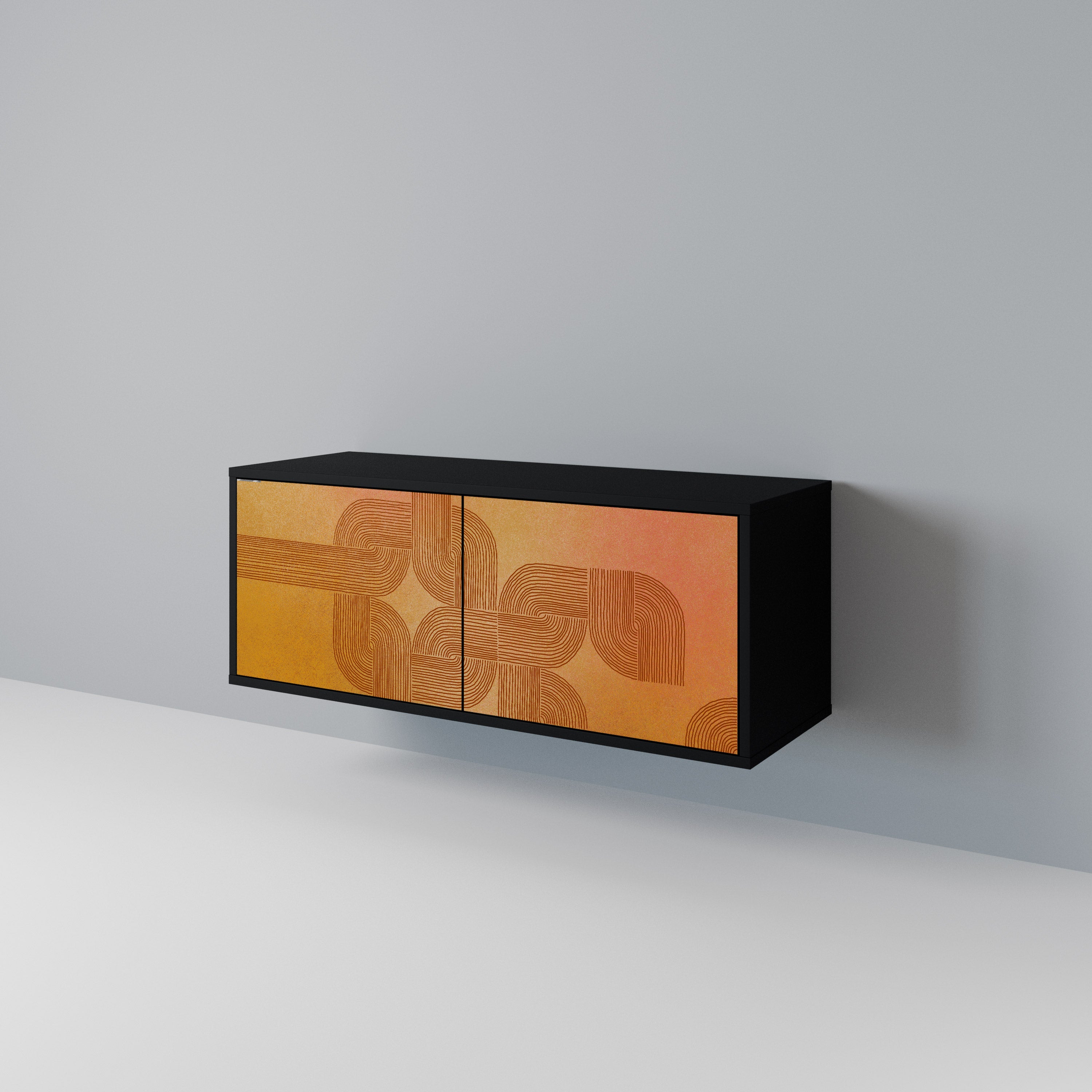 STRENGTHENING RELATION Kompaktes 2-türiges TV-Lowboard