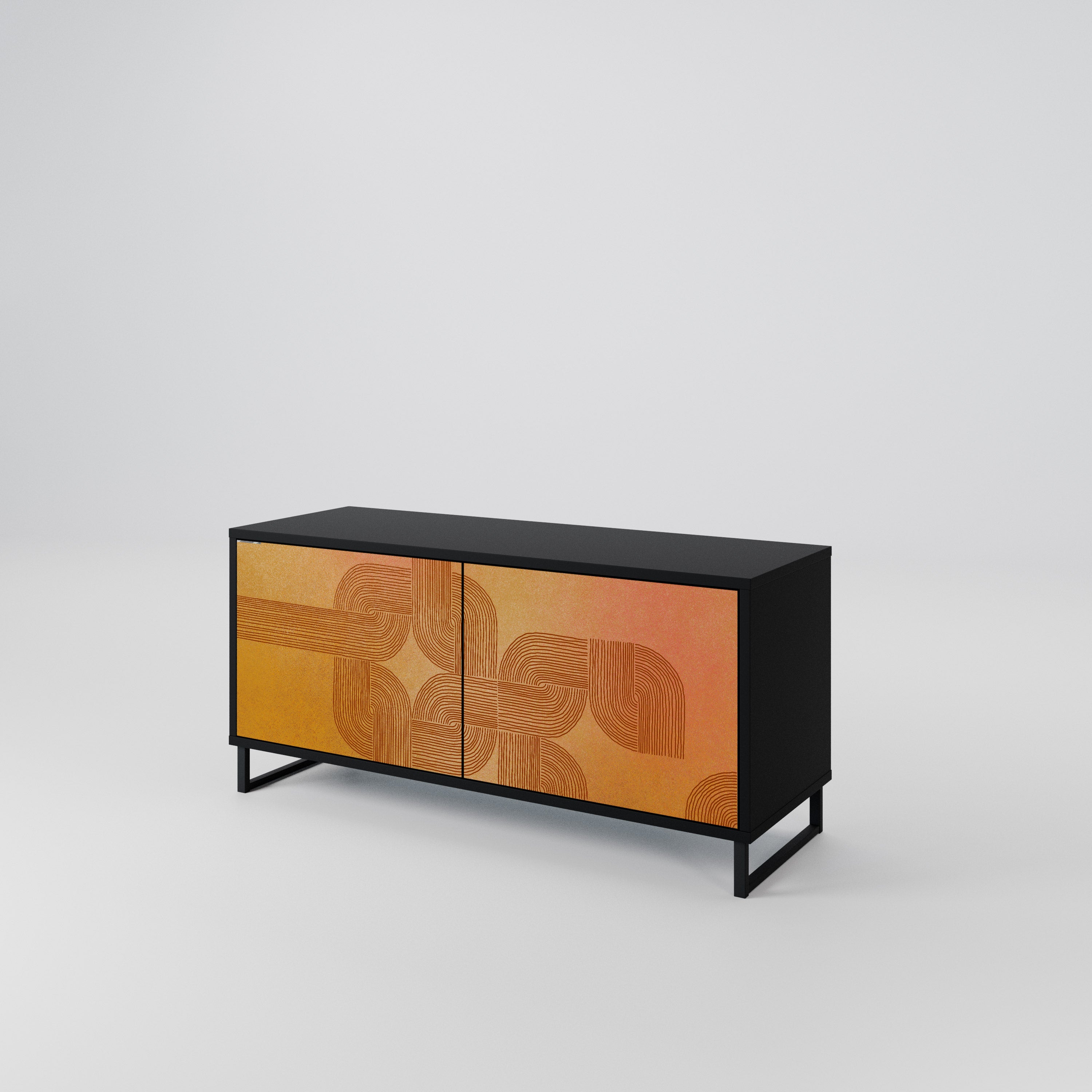 STRENGTHENING RELATION Kompaktes 2-türiges TV-Lowboard