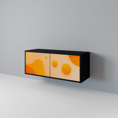 ORANGE ARRANGEMENT Kompaktes 2-türiges TV-Lowboard