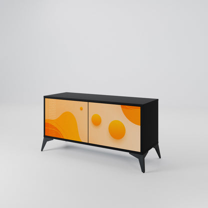 ORANGE ARRANGEMENT Kompaktes 2-türiges TV-Lowboard