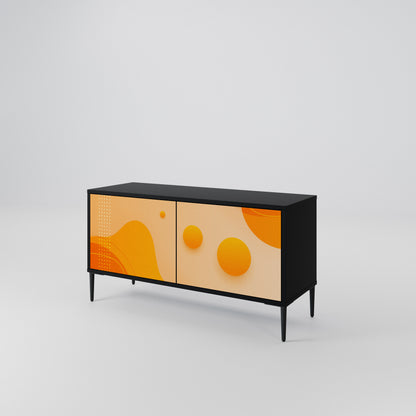 ORANGE ARRANGEMENT Kompaktes 2-türiges TV-Lowboard
