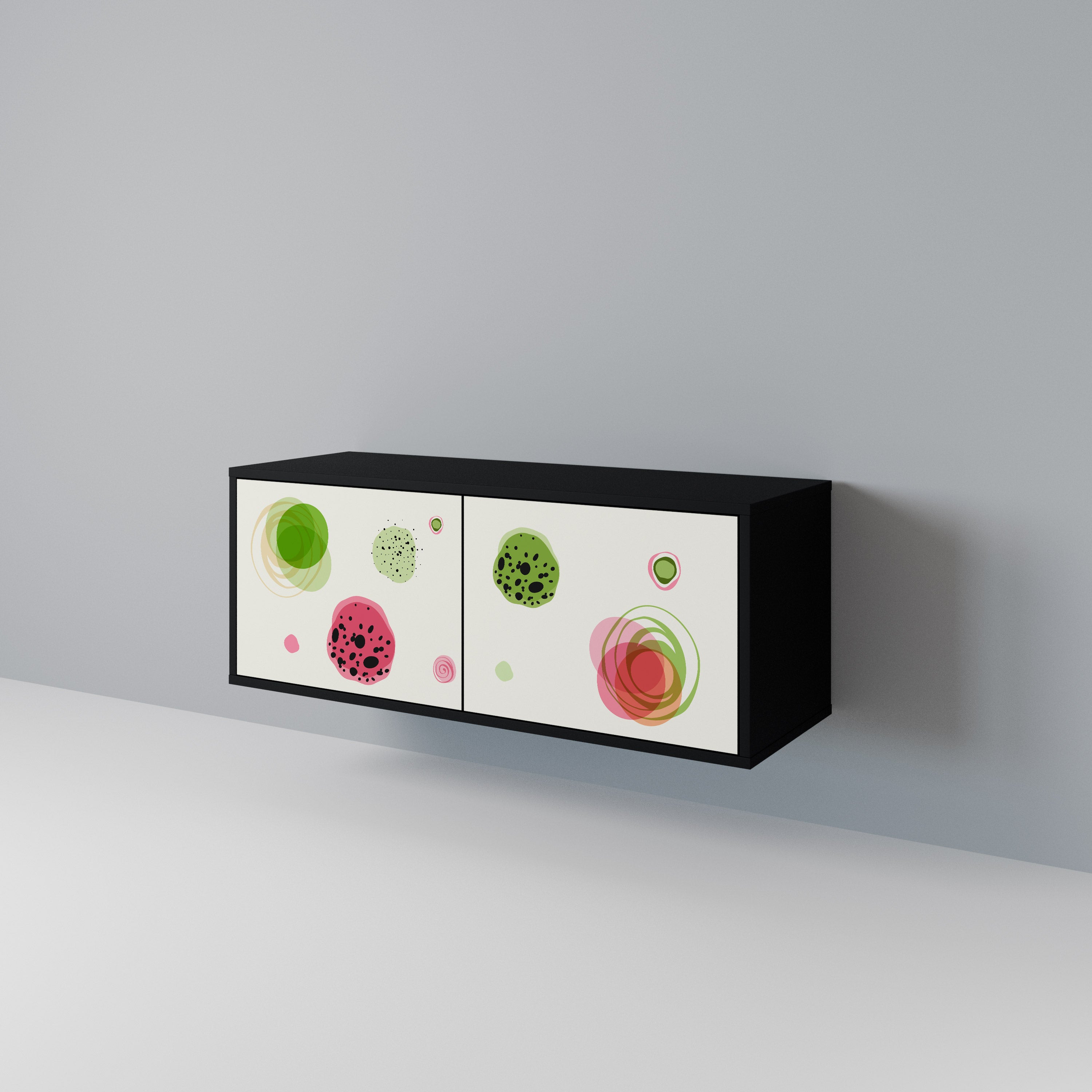 COLORFUL COSMOS Kompaktes 2-türiges TV-Lowboard