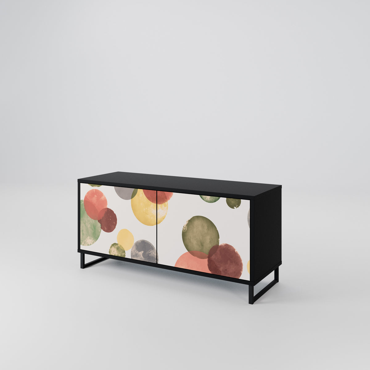 FLEETING HAPPINESS Compact 2-Door TV Cabinet