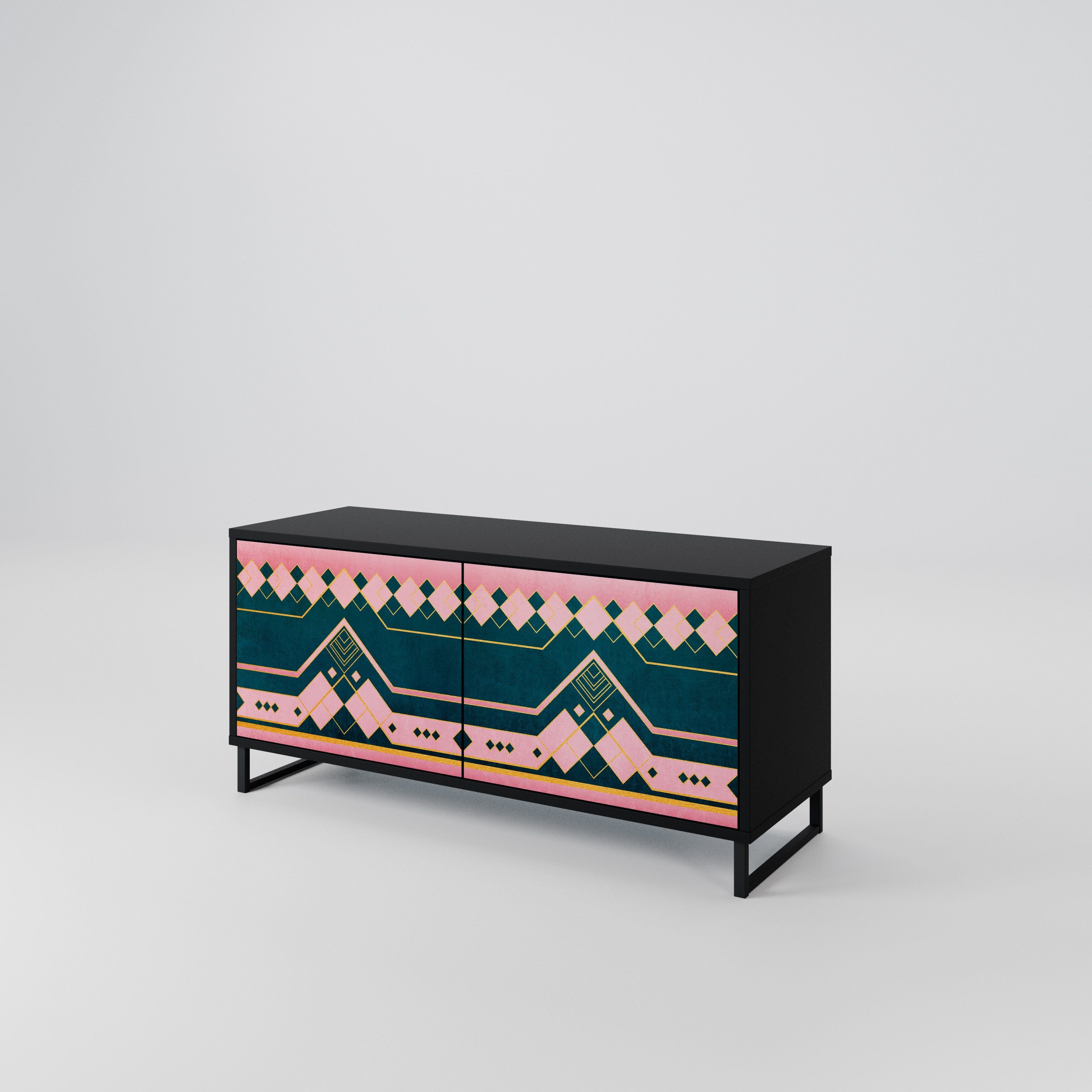 ROYAL COMPOSITION Kompaktes 2-türiges TV-Lowboard