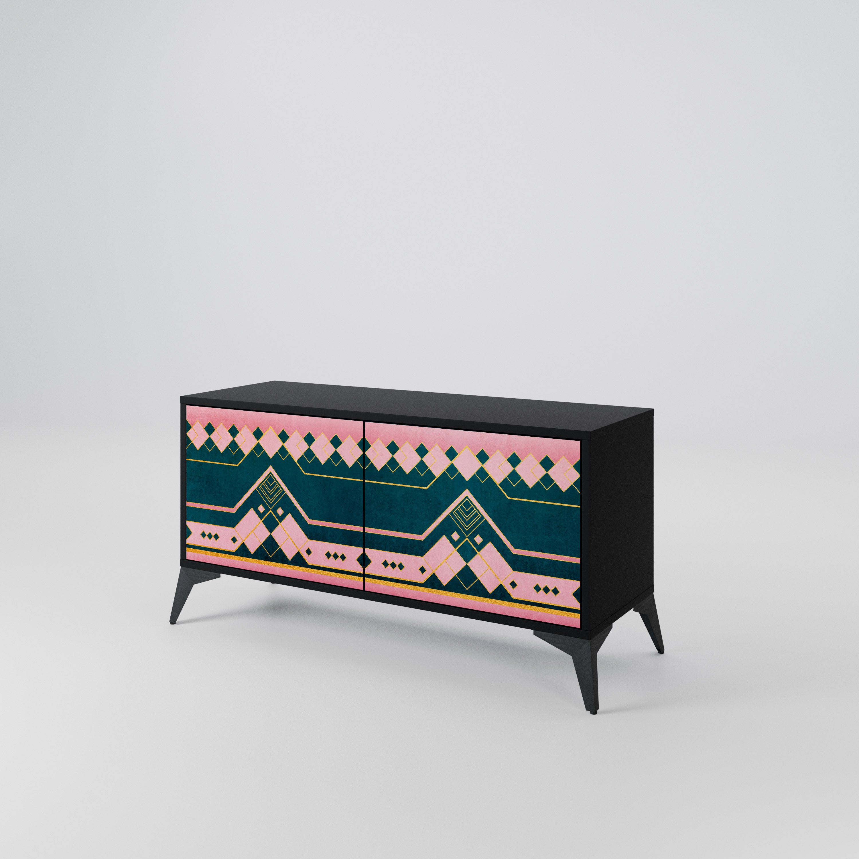 ROYAL COMPOSITION Kompaktes 2-türiges TV-Lowboard