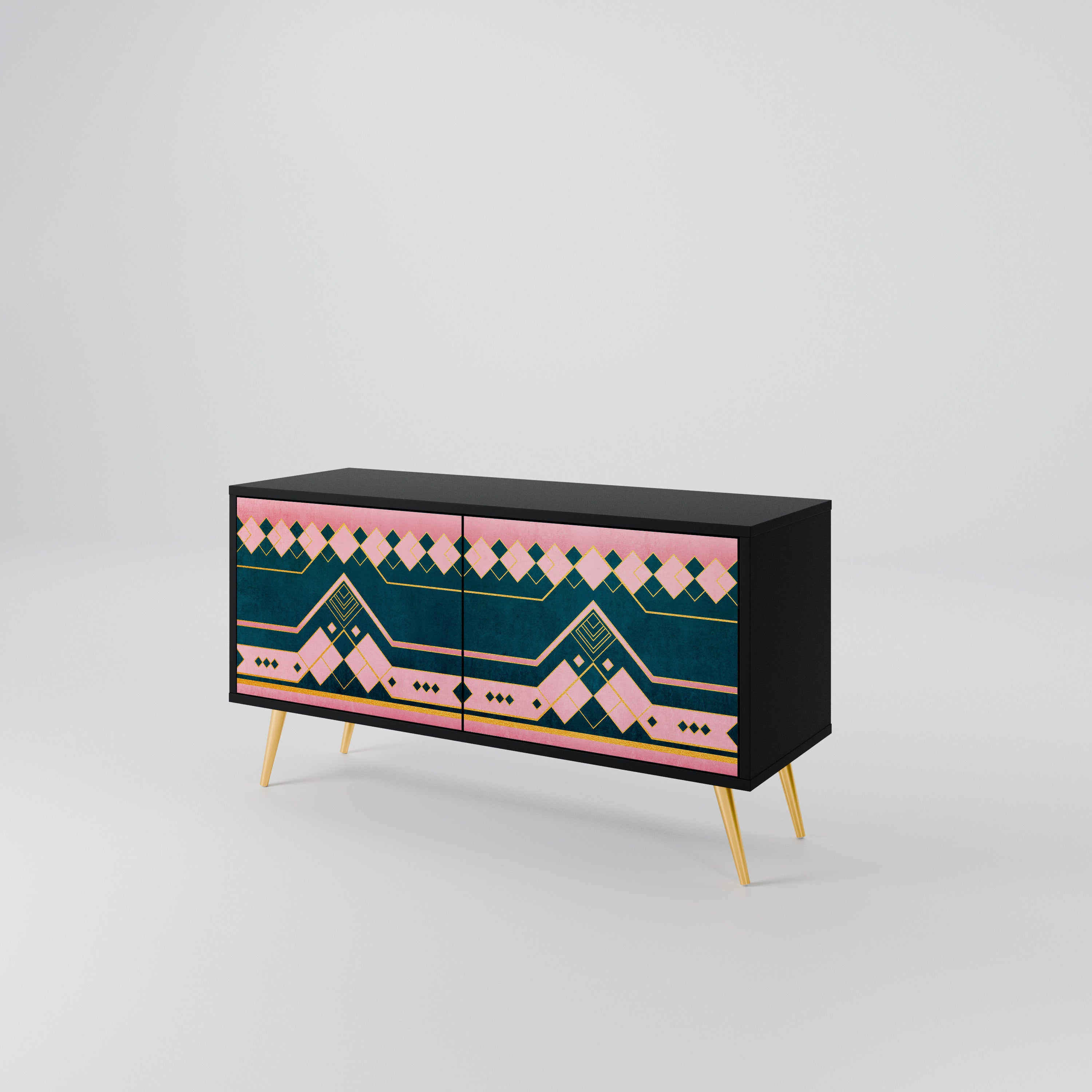 ROYAL COMPOSITION Kompaktes 2-türiges TV-Lowboard