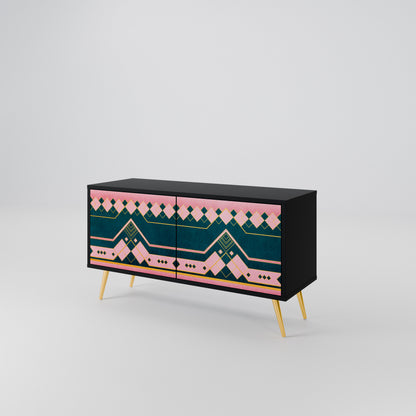 ROYAL COMPOSITION Compact 2-Door TV Cabinet