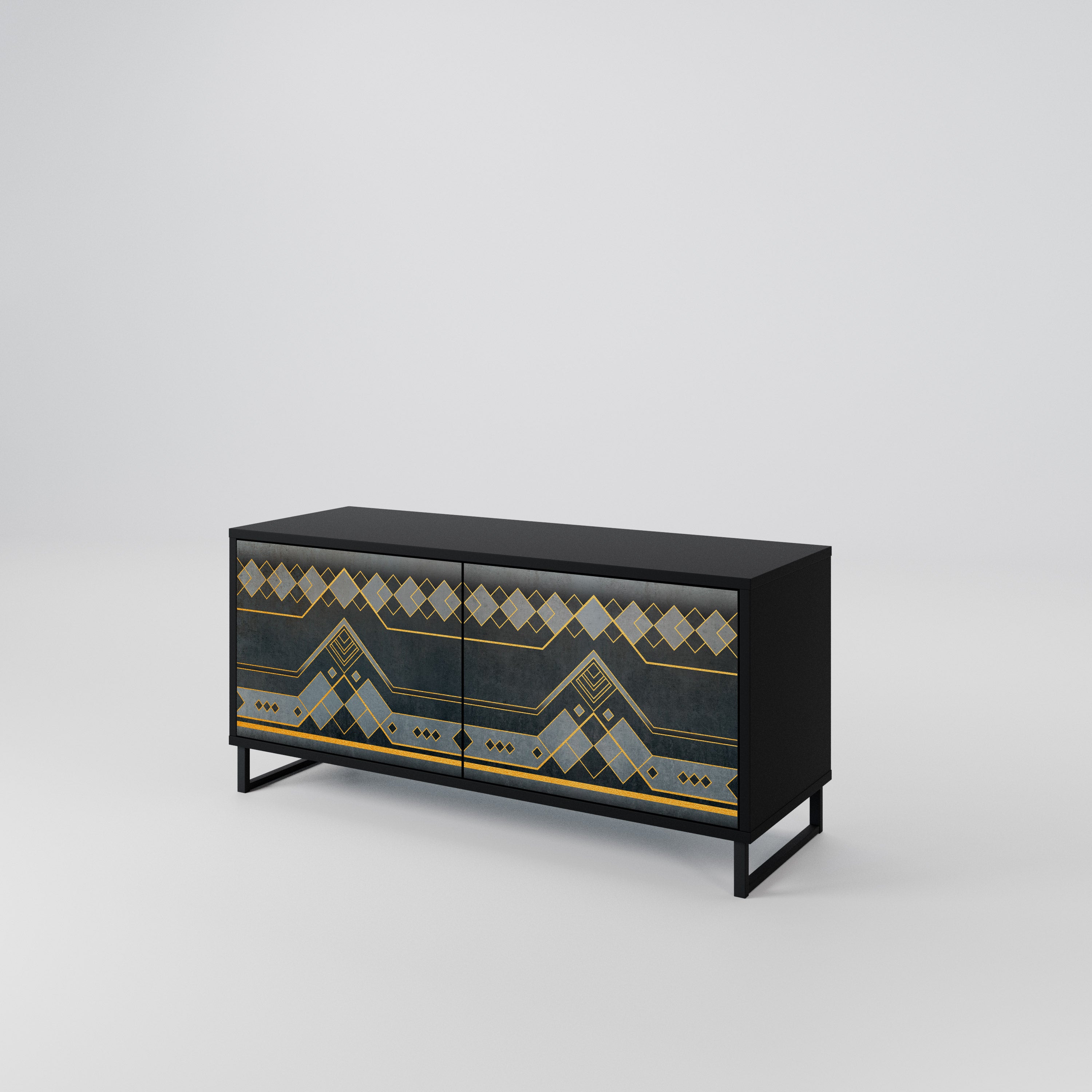 ROYAL ORDINARINESS Kompaktes 2-türiges TV-Lowboard