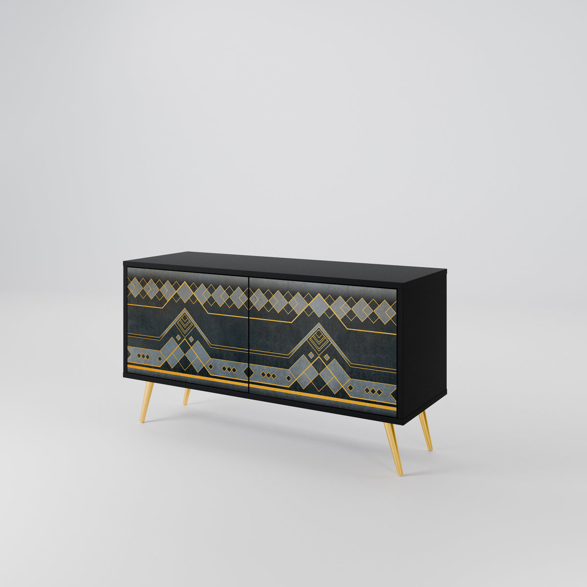 ROYAL ORDINARINESS Compact 2-Door TV Cabinet