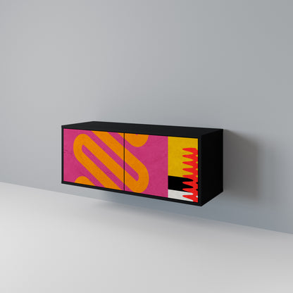 VIVID ART Kompaktes 2-türiges TV-Lowboard
